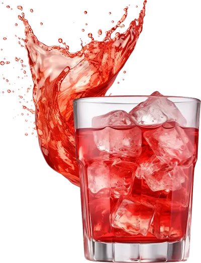 Kynetik Berry Blast clean caffeine drink with ice