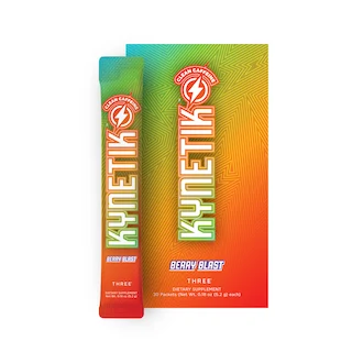 THREE Kynetik Clean Caffeine, bebida energética en polvo con cafeína y electrolitos