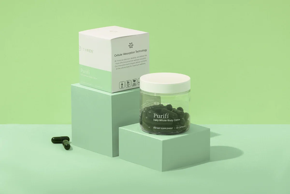 Purifí cellular detox supplement and absorption technology